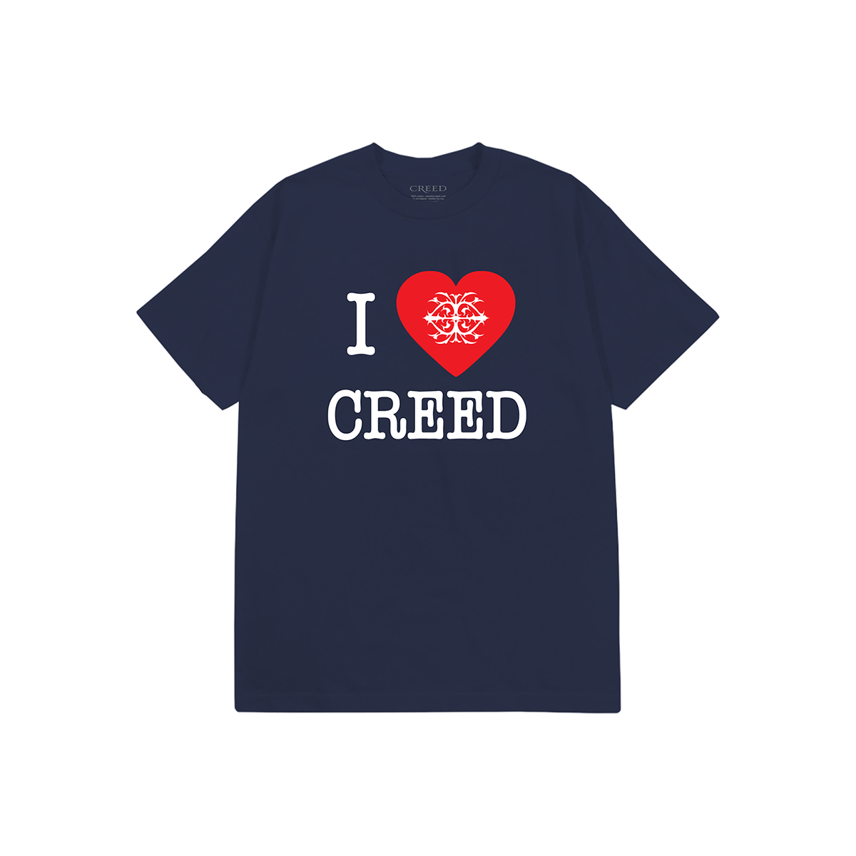 I Heart Creed Kids Tee - Navy