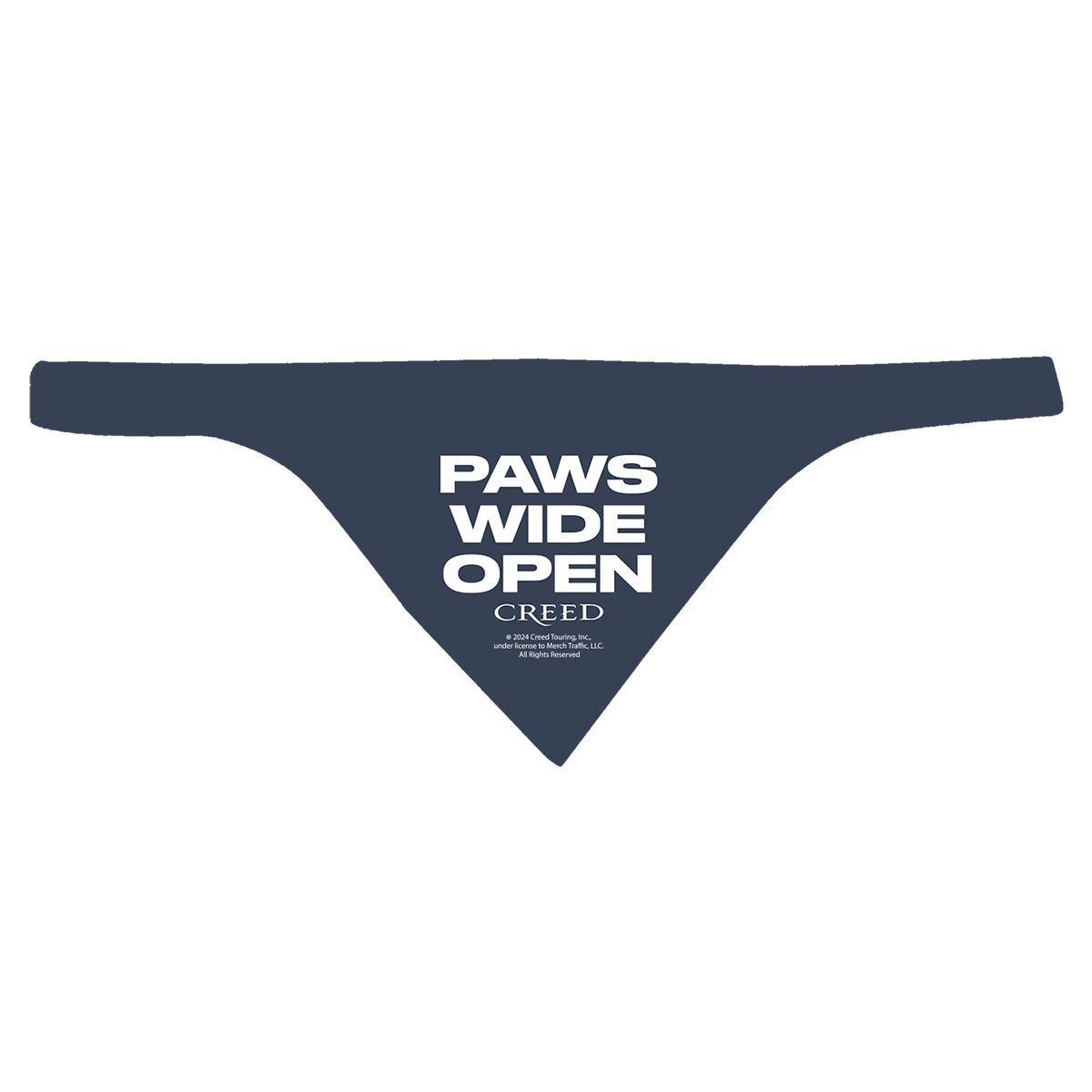 Paws Wide Open Pet Bandana