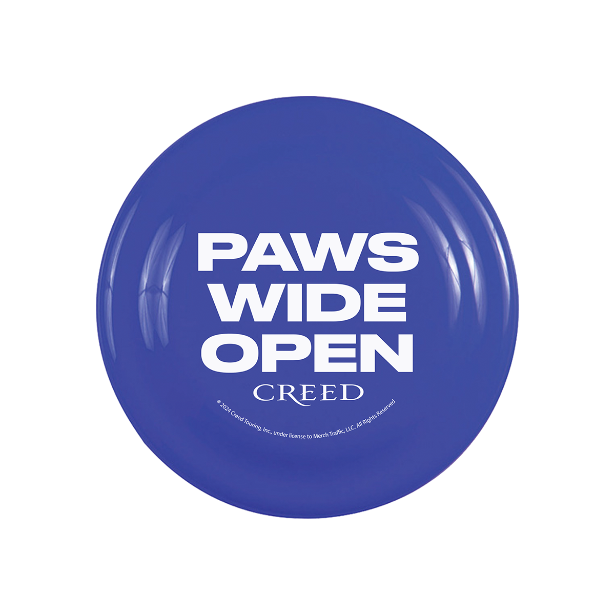 Paws Wide Open Frisbee