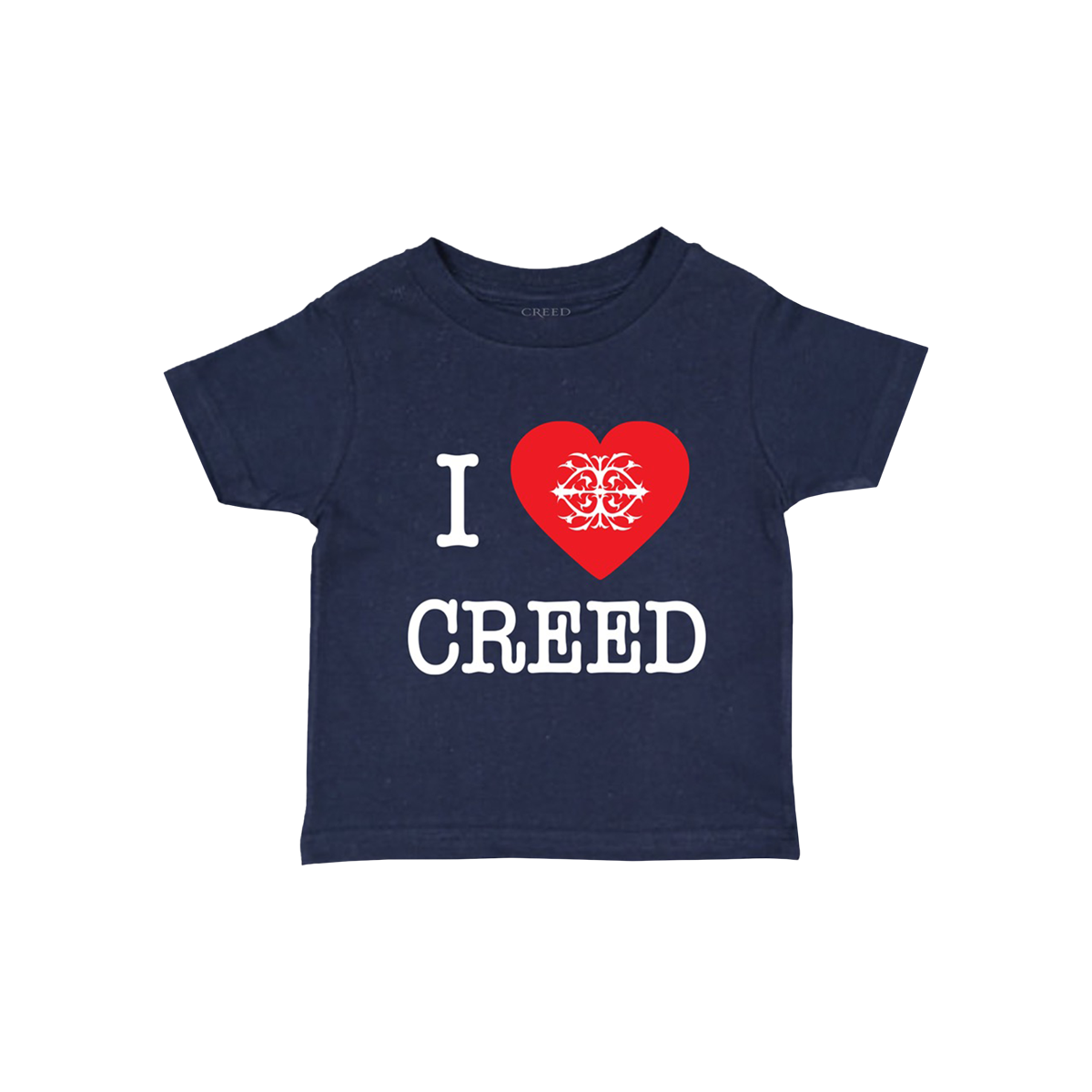 I Heart Creed Toddler Tee - Navy